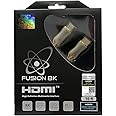 Fusion8K HDMI 2.1 Certified Cable Supports 10K 8K @60Hz and 4K @120Hz Compatible with All TVs, BluRay, Xbox Series X, PS5 (10 Feet)