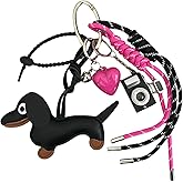 HOHOPEACH Designer Rope Bag Charms for Handbag Y2k Accessories Purse Charm Hanging Ornament Backpack Charm