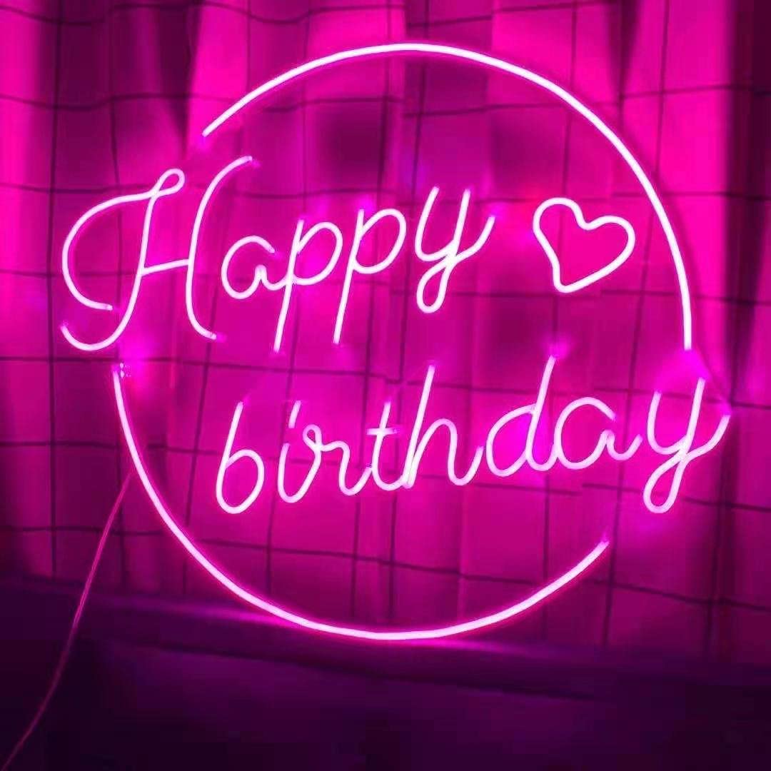 Ulalaza LED Neon Sign Night Light for Wall Party Décor Bedroom Room Bar Wedding Home Birthday Art Decoration Christmas with USB Chain Light Modulator 5v