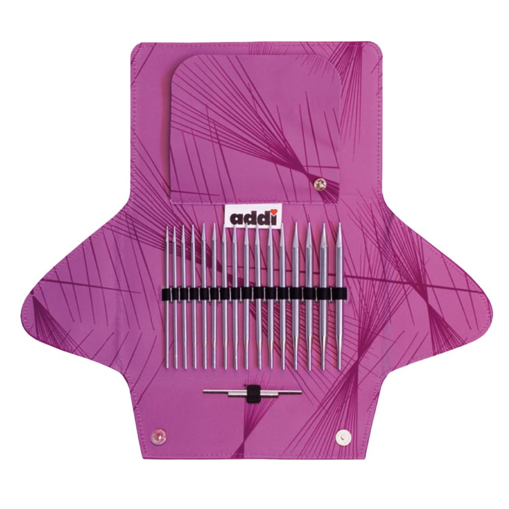 Addi Click Lace, Pink, One Size