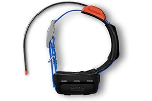 Garmin T 5X Dog Device, Tracking and Training Dog Device with Collar, Rugged and Water-Resistant, High-Sensitivity GPS, Blue