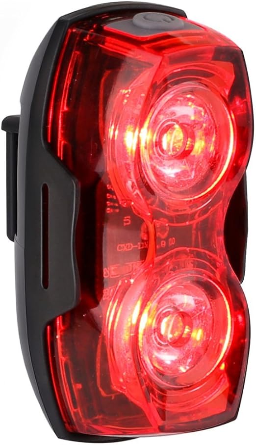LE Bike Light Battery Powered LED Rear Tail Light Waterproof IP65 3