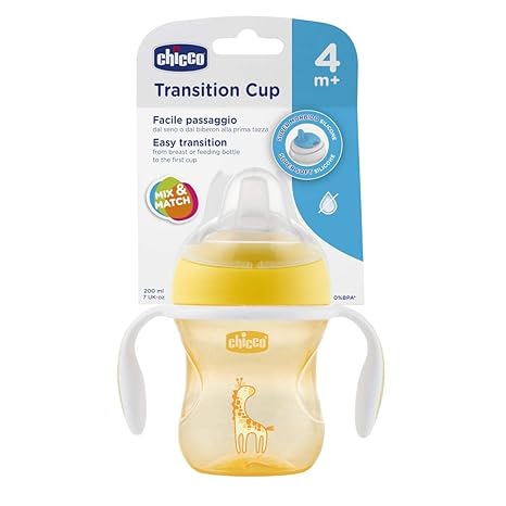 Chicco Baby Transition Cup 4months (Yellow)