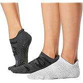 TAVI Women’s Savvy Grip Socks, Multi-Pack - Non Skid, Barre Grips, Slipper Socks for Pilates, Yoga, and Ballet for Women