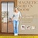 Magnetic Screen Door with Mesh Curtain keeps air in and keeps Bugs & Mosquitoes Out.Toddler And Pet Friendly. Fits Door Openings up to 34