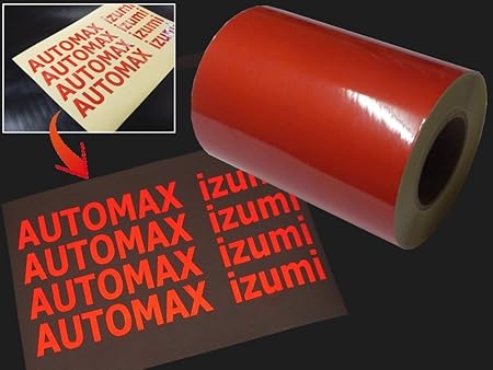 Amazon Automax Izumi 反射シート 赤 幅cm 30cm リフレクトステッカー レッド 夜間 光る リフレクター ステッカー デカール 車 バイク Amazon Automax Izumi 反射シート 赤 幅cm 30cm リフレクトステッカー レッド 夜間 光る リフレクター ステッカー デカール 車 バイク