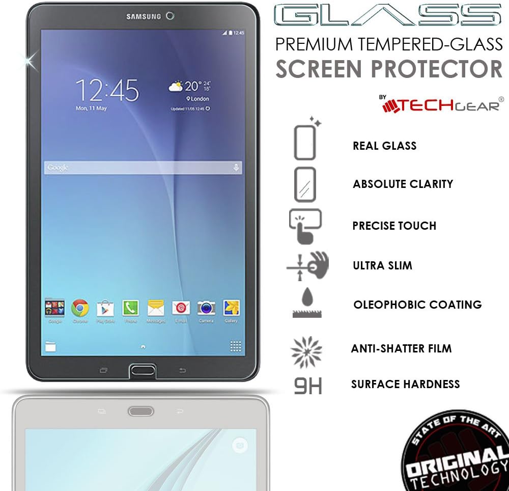 TECHGEAR Screen Protector for Galaxy Tab E 9.6 Inch (SM-T560 / SM-T561 / SM-T565) - Image 3