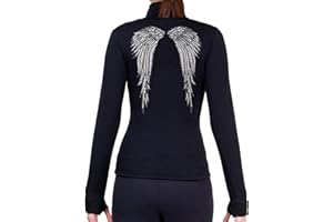 NY2 SPORTSWEAR Figure Skating Polartec Polar Fleece Jacket with Rhinestones JRC11 - Adult Sizes