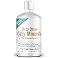 Keto Chow - Daily Minerals Drops - Promotes Electrolyte Balance - Copper, Magnesium, Chromium, Zinc, Boron, Selenium - Zero Sugar - Keto Friendly - Gluten Free - Vegan - Non GMO - Travel Size - 32 oz