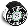 KAMUI Black Laminated Pool Billiard CUE TIP - 1 pc (Soft, 12 mm)