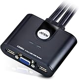 ATEN CS22U 2-Port USB VGA KVM Switch Remote Selector Up to 2048x1536 Windows view 4