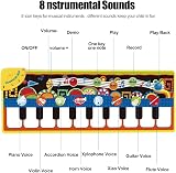 CaftyMids 19 Key Piano Mat with 8 Instrument Sounds and Recording Function view 5