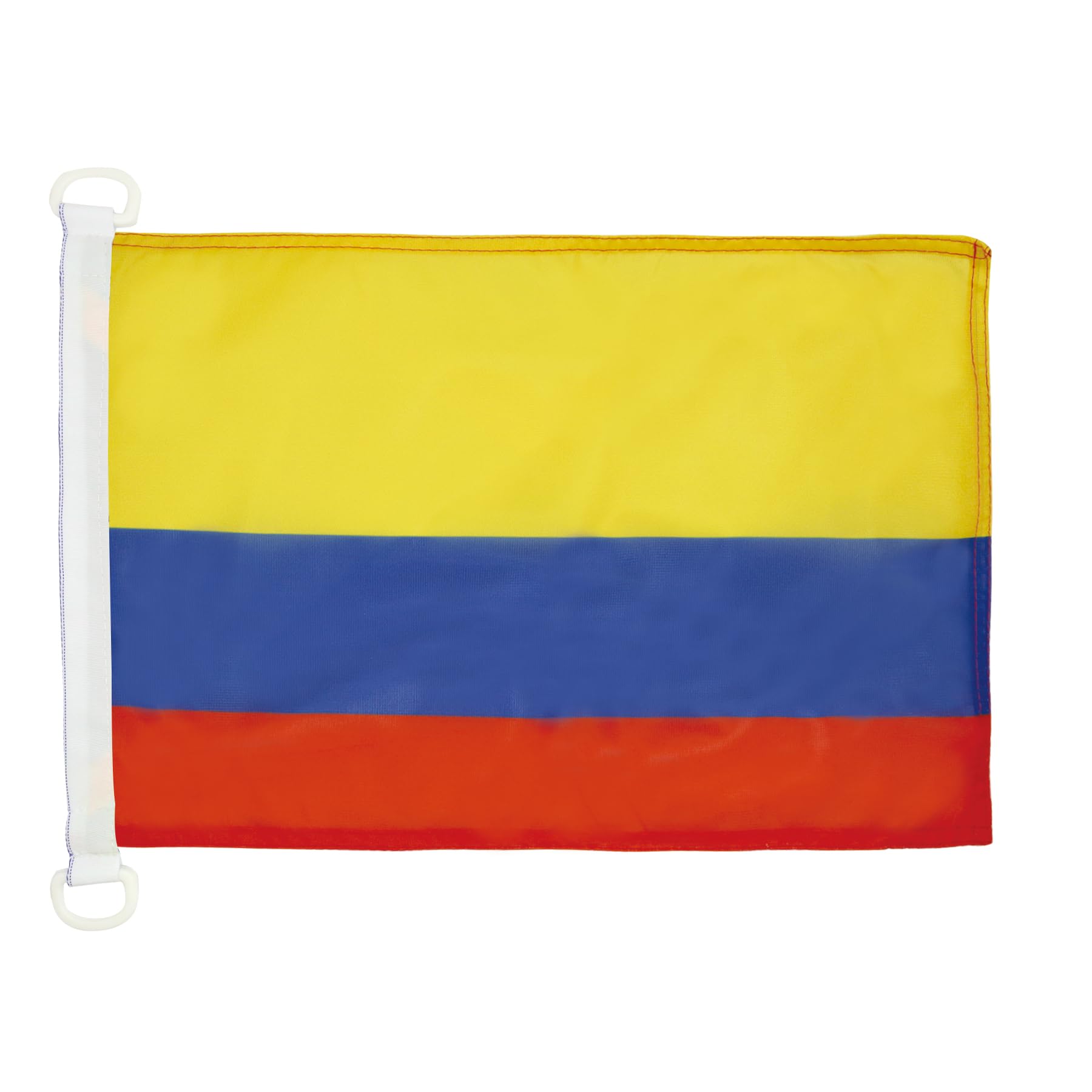 AZ FLAG - Colombia Nautical Flag - 18'' x 12'' - For Outdoor and Boat - Colombian Banner Knitted Polyester with Two Plastic Rings - Vivid Colors - 12x18 in - 45x30 Cm