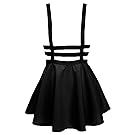 Bluetime Womens Pleated Short Braces Skirt (FBA)