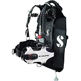 Scubapro Hydros Pro Women's Diving BCD with Air2 5th Generation Inflator Regulator (Large, White)