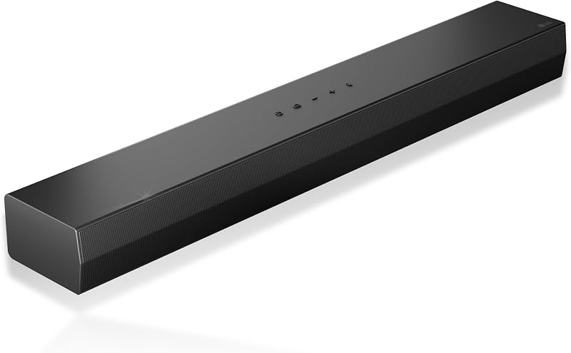 S20A - Barra de Som Inteligente, Bluetooth, 50W, 2.0 Canais, Compacto com Dual Woofer Integrado, Dolby Digital, DTS Digital Surround, Preto