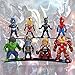 Boenxin Marvel Avengers Titan Hero Series Exclusive-Iron Man、Hulk、Thor、Spider-Man、Captain America、Hulkbuster、Thanos、Black Panther 8 Figure Set/Car Decoration