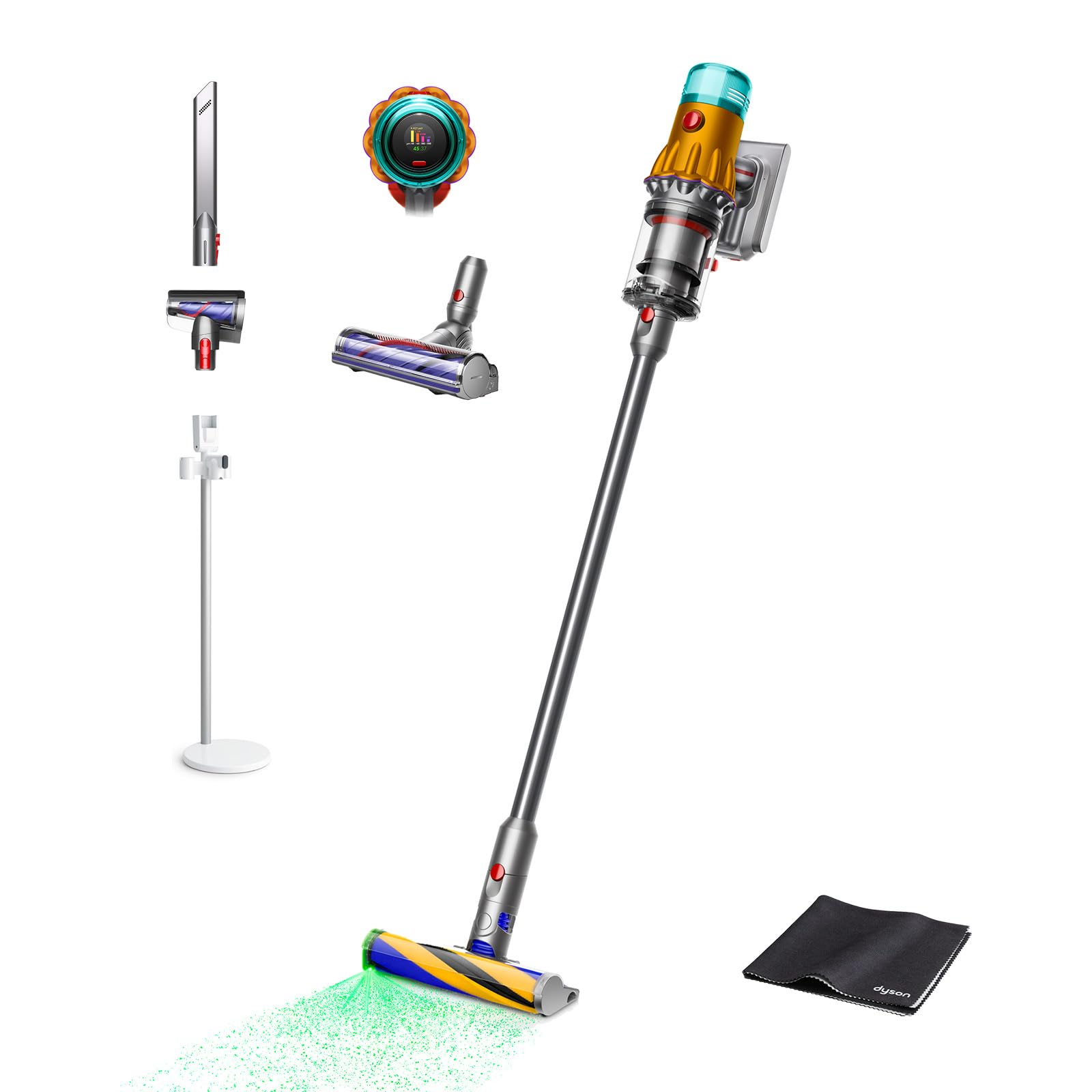 Dyson ダイソン V12 Detect Slim Absolute コードレススティック掃除機 ハンディクリーナー