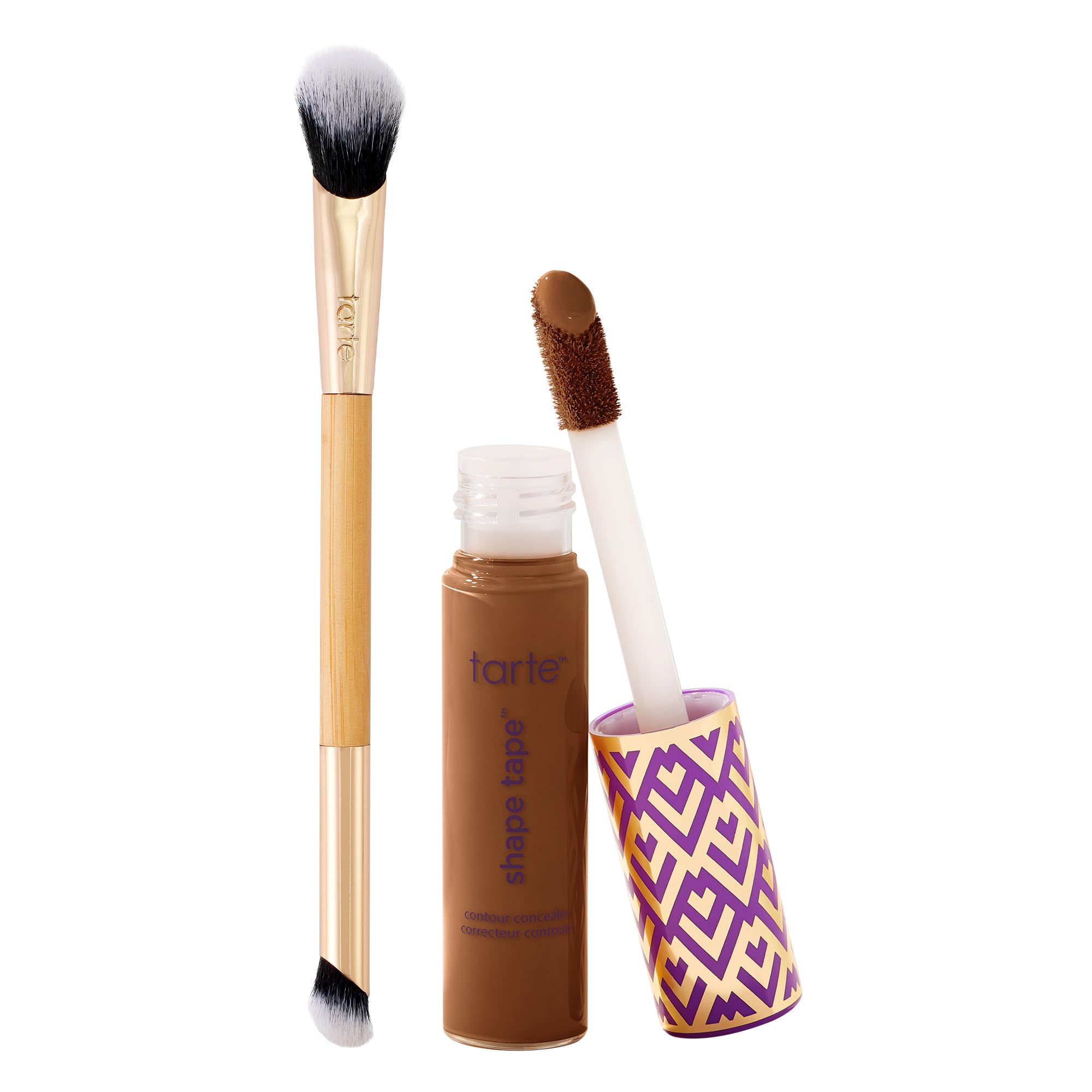 Photo 1 of tarte shape tape concealer & brush - 57N rich - full size