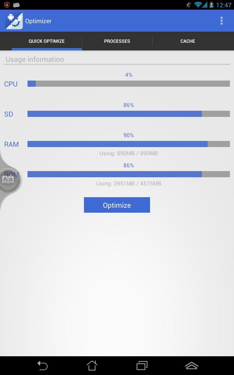 Speed up app | System tuner