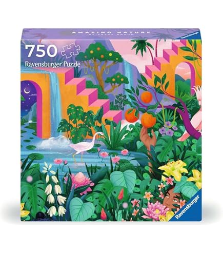 Ravensburger Puzzle 12001200 – Flower Festival – Art & Soul – 750 Teile – Für Erwachsene Und Kinder Ab 14 Jahren – Inklusive Poster – Aus Recyceltem Karton – Nachhaltig Produziert