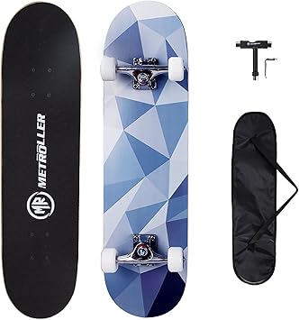 Amazon Metroller スケートボード 31 X 8インチ 高精度abec 9ベアリング採用 95aウィール 集中力や平衡感覚育成 スケボー初心者に 大人 若者 子供用 子供へプレゼント T字レンチ付き Metroller スケートボード本体 Amazon Metroller スケートボード 31 X 8インチ 高精度abec 9ベアリング採用 95aウィール 集中力や平衡感覚育成 スケボー初心者に 大人 若者 子供用 子供へプレゼント T字レンチ付き Metroller スケートボード本体