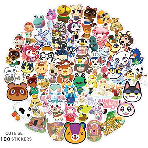 Animal Crossing Game Stickers 100pcs Laptop Stickers For Car Skateboard Water Bottle Bike Luggage Waterproof Vinyl Decals Kids Toys Graffiti Stickers Buy Online In Antigua And Barbuda At Antigua Desertcart Com Productid 202926956