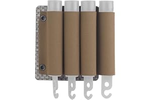 Tactical Glow Stick Pouch Chemlight Pen Holder Flashlight Battery Organizer Molle Gear Glow Sticks Panel