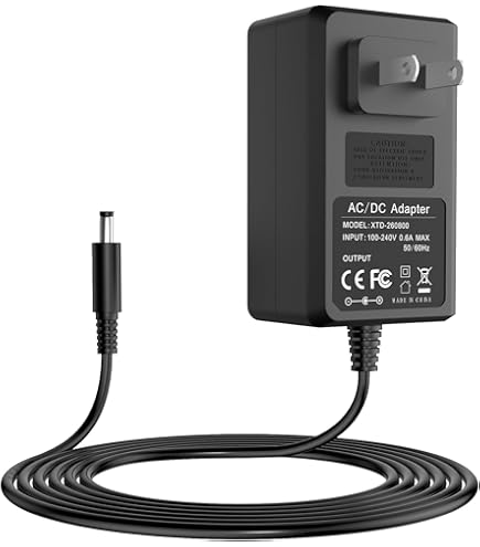 Replacement Charger For Turtlebox Speaker Gen 2 & 3 - 6.6ft Power Cable 14V/15V 3A AC Adapter