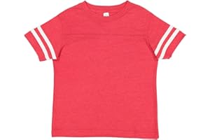 Clementine Kids Toddler Football Fine Practice Jersey T-Shirt, Sizes: 2-6 Yrs