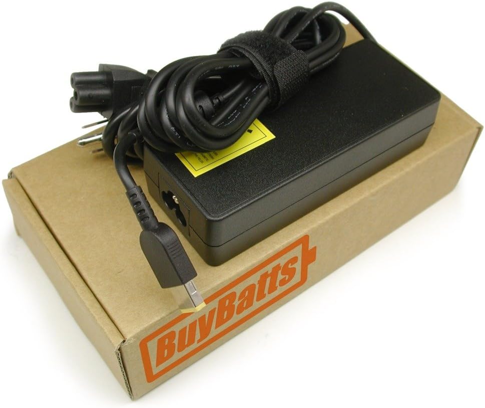 BuyBatts AC Power Supply Charger Adapter Fits Lenovo Thinkpad 3448-4N0, 3448-4M6, 3448-4K9, 3448-4M5, 3448-4P7, 3448-4N4, 3448-4N2, 3448-4L1, 3448-4P3, 3448-4N6, 3448-4N3, 3448-4L7, 3448-4N9, 3448-4M0, 3448-4M2, 3448-4N7, 3448-4P0, 3448-4M9, 3448-4N5, 3448-4L8, 3448-4P5, 3448-4M8, 3448-4M7, 3448-4K6, 3448-4M1, 3448-4N1, 3448-4K8, 3448-4P8, 3448-4L9, 3448-4L6, 3448-4L0, 3448-4L2, 3448-4P4, 3448-4P2, 3448-4P6, 3448-4L3, 3448-4L4, 3448-4M4, 3448-4M3, 3448-4N8 Notebook Laptop Portable Computer