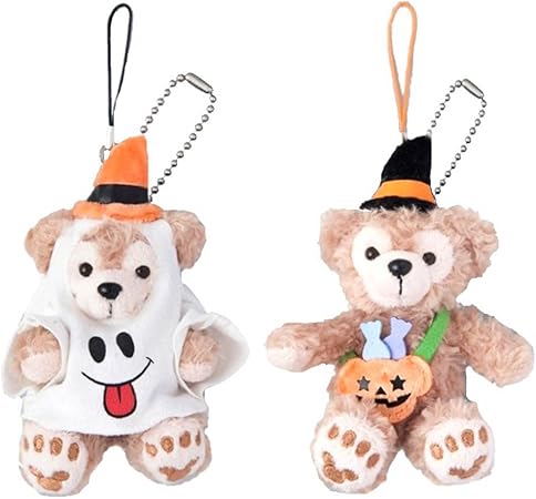 Amazon 東京ディズニーシー ディズニー ハロウィーン ハロウィン 16 ダッフィー ぬいぐるみストラップ セット アニメ 萌えグッズ 通販