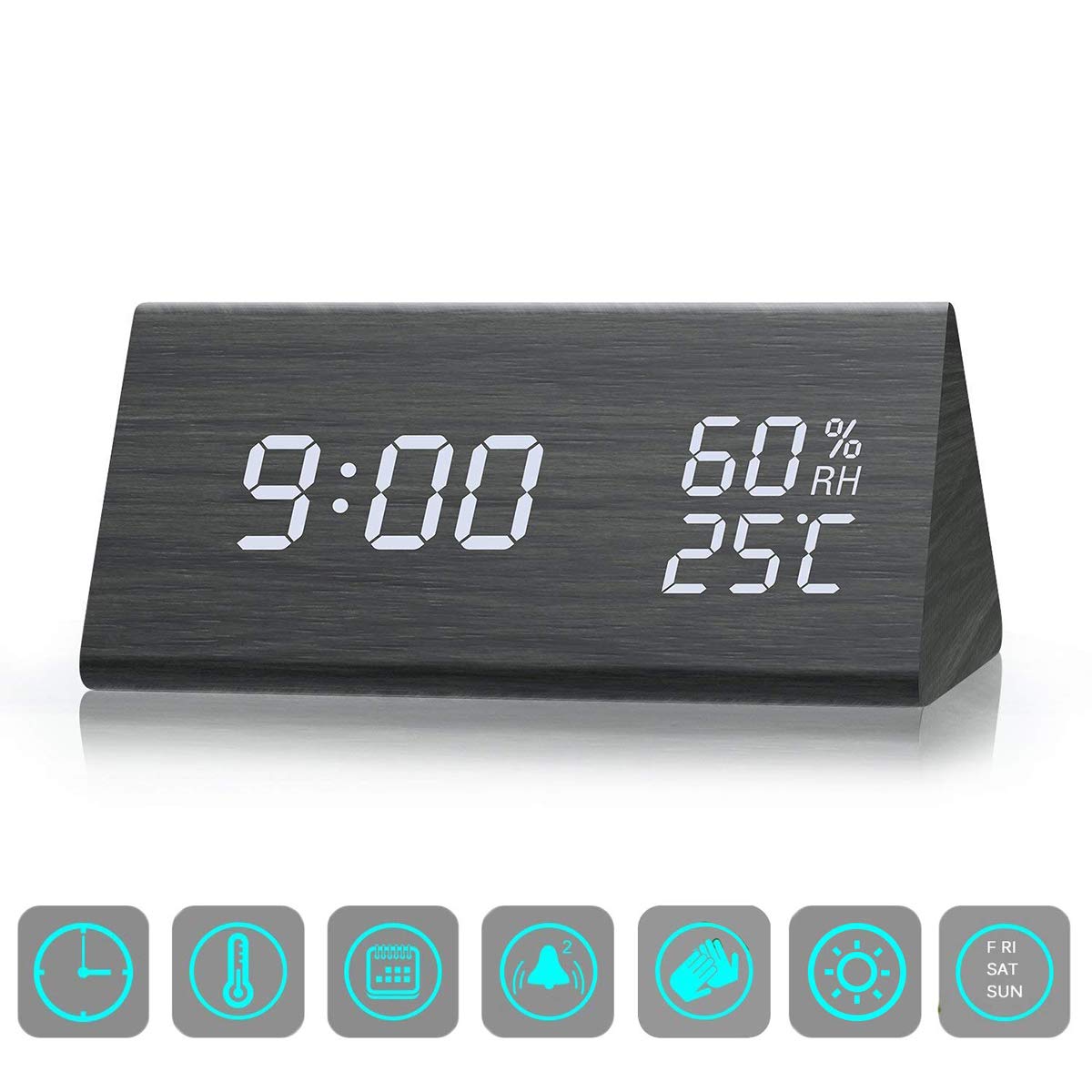 Dos menos cuarto reloj digital | Relojes digitales de muñeca y sobremesa