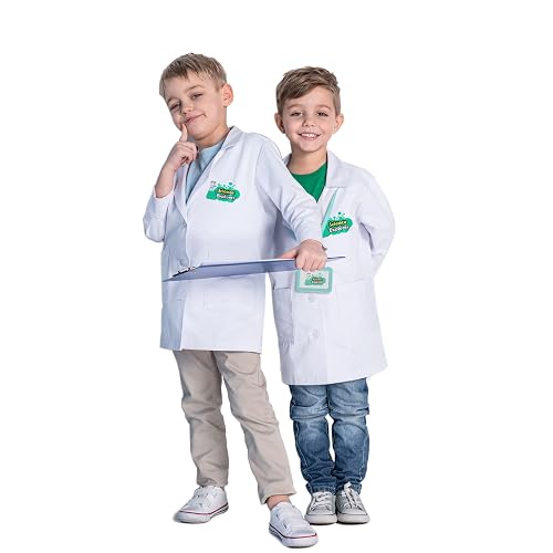 Giaford Lab Coat for Kids Scientist Dress Up Costume with Personalized ...