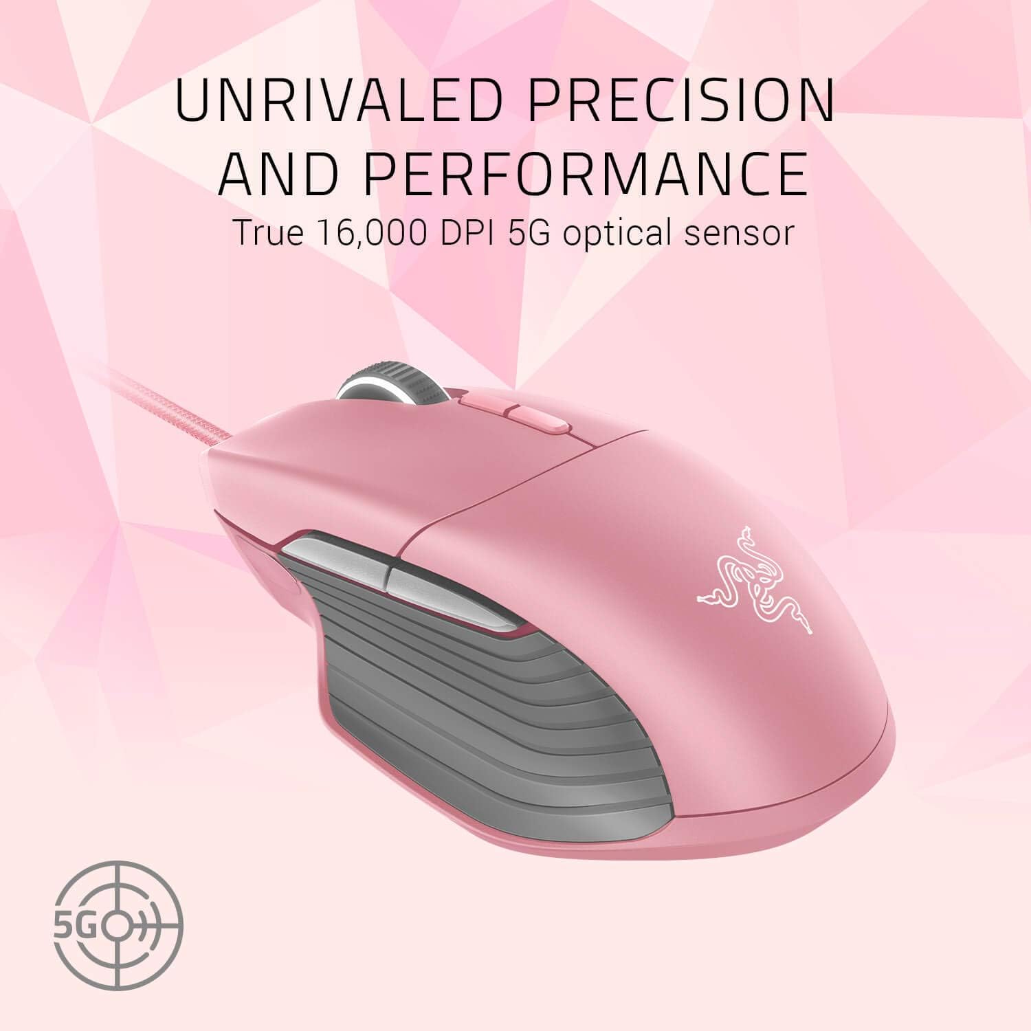 Razer Basilisk Gaming Mouse + Mouse Bungee Bundle: Mercury White: Computers & Accessories