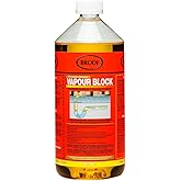 VapourBlock Drain Sealer Liquid & Trap Primer for Unused & Dry Drains, Citrus-Based, Blocks Sewer Gas Odors & Stops P-Trap Evaporation in Cabins, Cottages & Vacant Properties (Pack of 1)