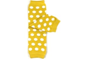 Bowbear Baby Polka Dot and Solid Color Leg Warmers