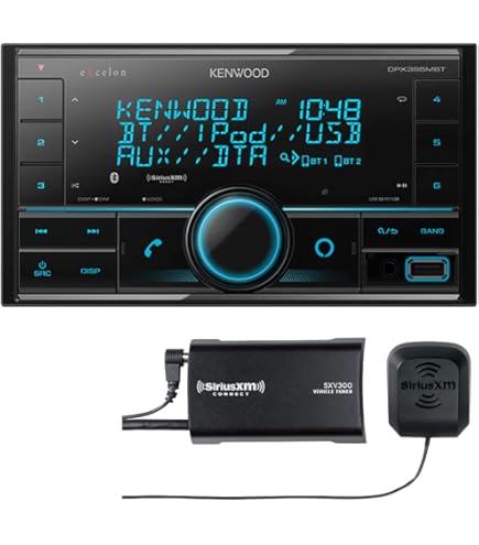 Amazon.com: KENWOOD Excelon DPX795BH Double DIN Bluetooth in