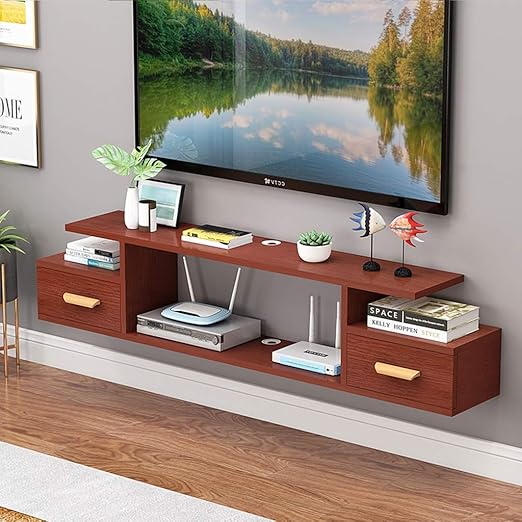 Soporte de TV Flotante Consola de TV montada en la Pared Estante de la