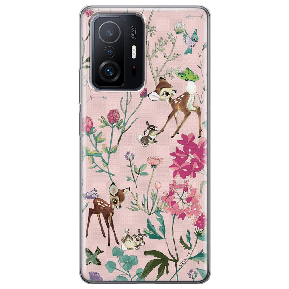 ERT GROUP mobile phone case for Xiaomi 11T 5G / 11T PRO 5G original and officially Licensed Disney pattern Bambi & Friends 001 optimally adapted to the shape of the mobile phone, case made of TPU