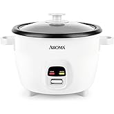 AROMA® 20-Cup (Cooked) One-Touch Rice Cooker and Food Steamer with Auto-Warm | 10 cups uncooked, 20 cups cooked (ARC-390NGP)