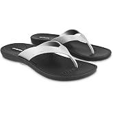 OKABASHI Women's Breeze Flip Flop | Contoured Footbed w/Arch Support for All-Day Comfort | Slip-Resistant &amp; Waterproof | Sustainably Made in The USA