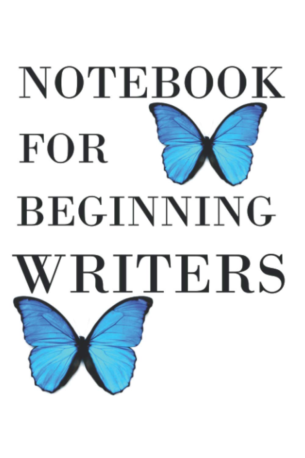 Notebook For Beginning Writers Notebook: Lined Journal, 120 Pages, 6 x 9, Gift For New Writer, Watercolor pattern flower Matte Finish (Notebook For Beginning Writers Journal)