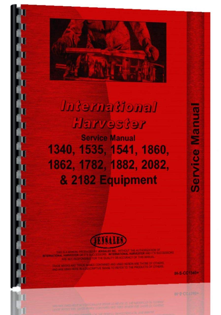 Amazon.com: International Harvester Cub Cadet 1862 Lawn and Garden Tractor  Service Manual: Home Improvement