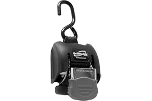 BoatBuckle G2 Retractable Tie Down Transom Straps, Heavy Duty Ratchet Straps, Ratchet Tie Down Straps for Boats, 2-Inch x 43-