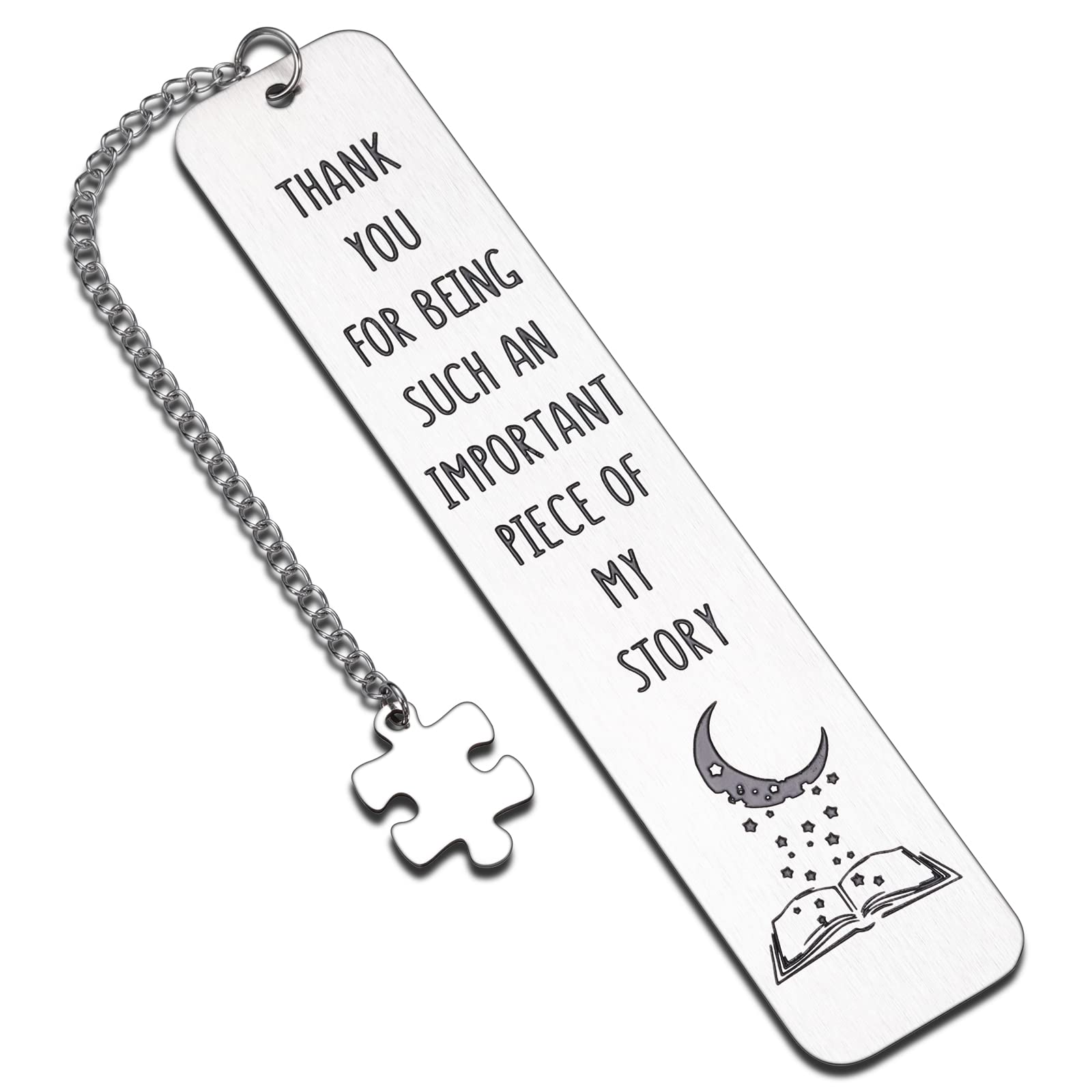 Thank You Gifts for Women Men Bookmarks for Book Lovers Employee Appreciation Gifts for Coworkers Boss Male Teacher Gifts Valentine Christmas Metal Bookmark Gifts for Readers Retired Office Bulk Gifts