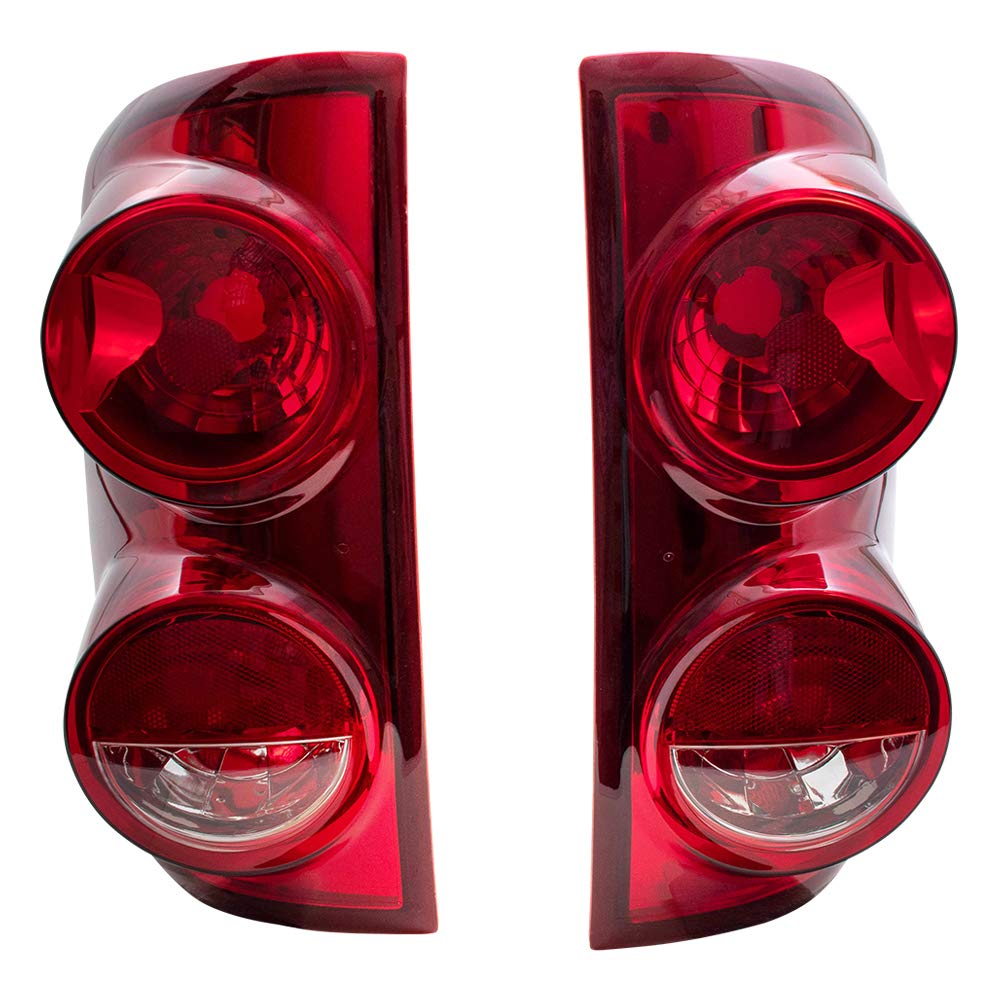 Taillights Tail Lamps Driver and Passenger Replacements for Dodge RAM