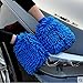 Premium Car Wash Mitt - 2-Pack - Free Polishing Cloth, High Density, Ultra-soft Microfiber Wash Glove, Lint Free, Scratch Free - Use Wet or Dry, Lifetime Warranty