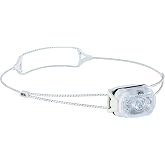 Petzl Swift LT Headlamp - White | Ultralight &amp; Rechargeable, 380 Lumen Light