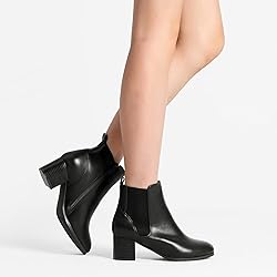 DREAM PAIRS Women’s DAB212 Elastic Gore Chelsea